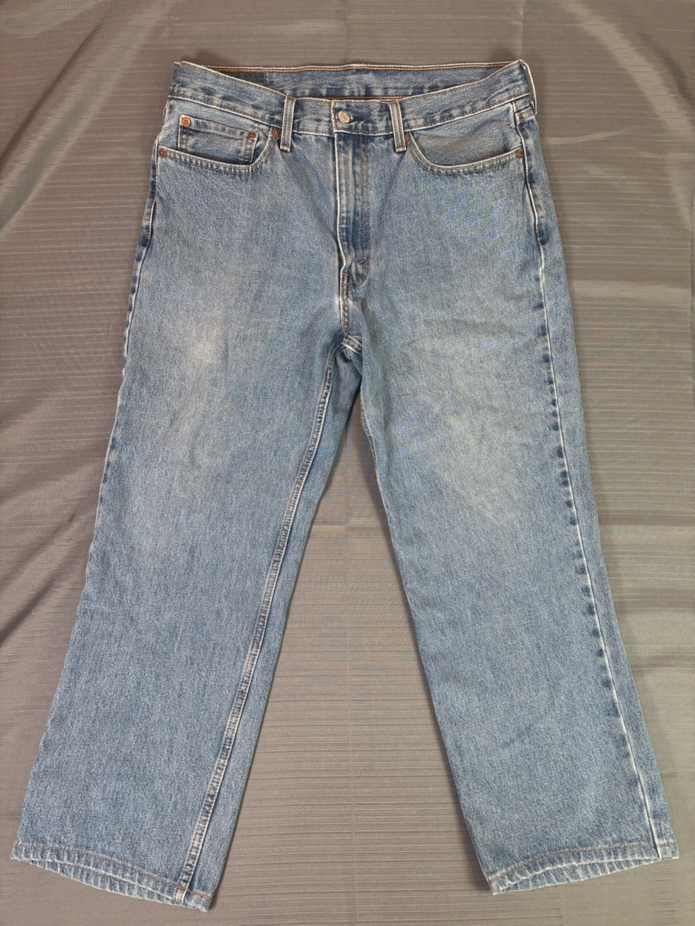 Levi’s 550 Relaxed Fit Jeans W36 Light Wash Denim Men’s Vintage Style
